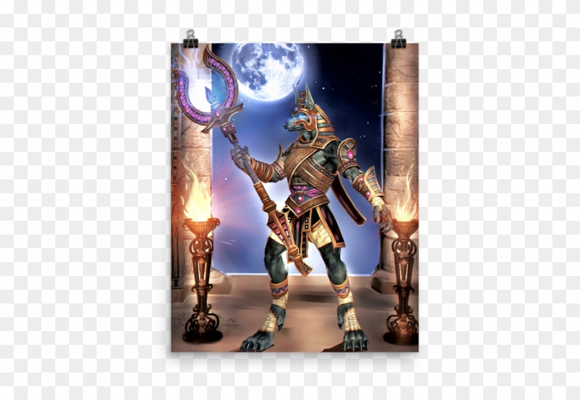 Poster Smite Anubis - Smite Anubis Art Clipart #1455132