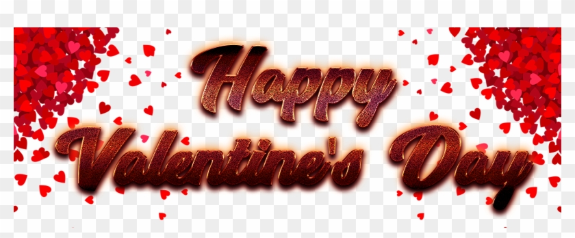 Happy Valentines Day Png Hd - Happy Valentine Day Word Clipart