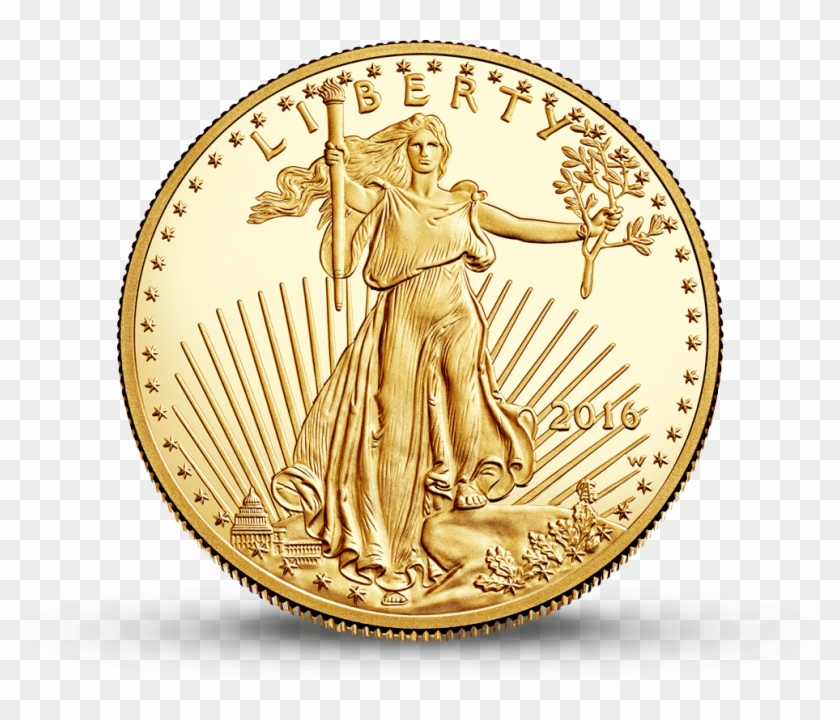 Sell Gold Coins & Silver Coins For Cash - American Eagle Gold Coin Clipart #1455321