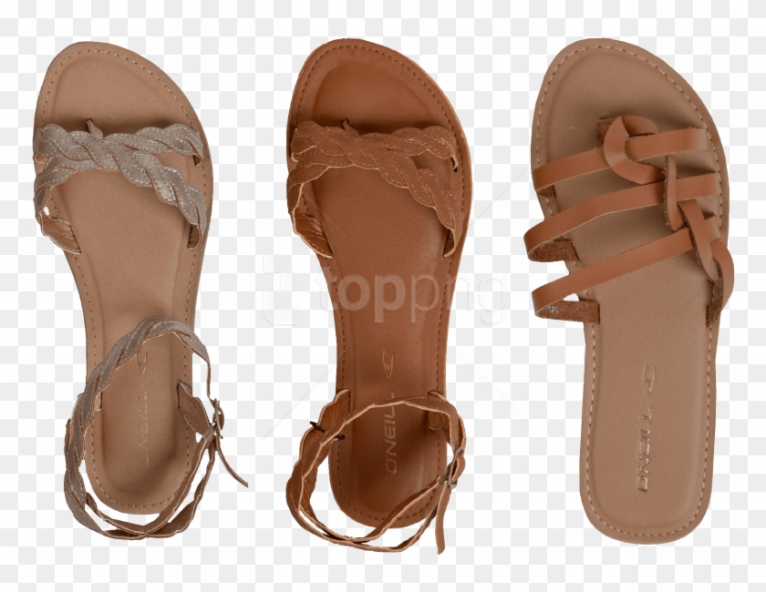 Free Png Leather Sandal Ladies Png - Sandal Clipart
