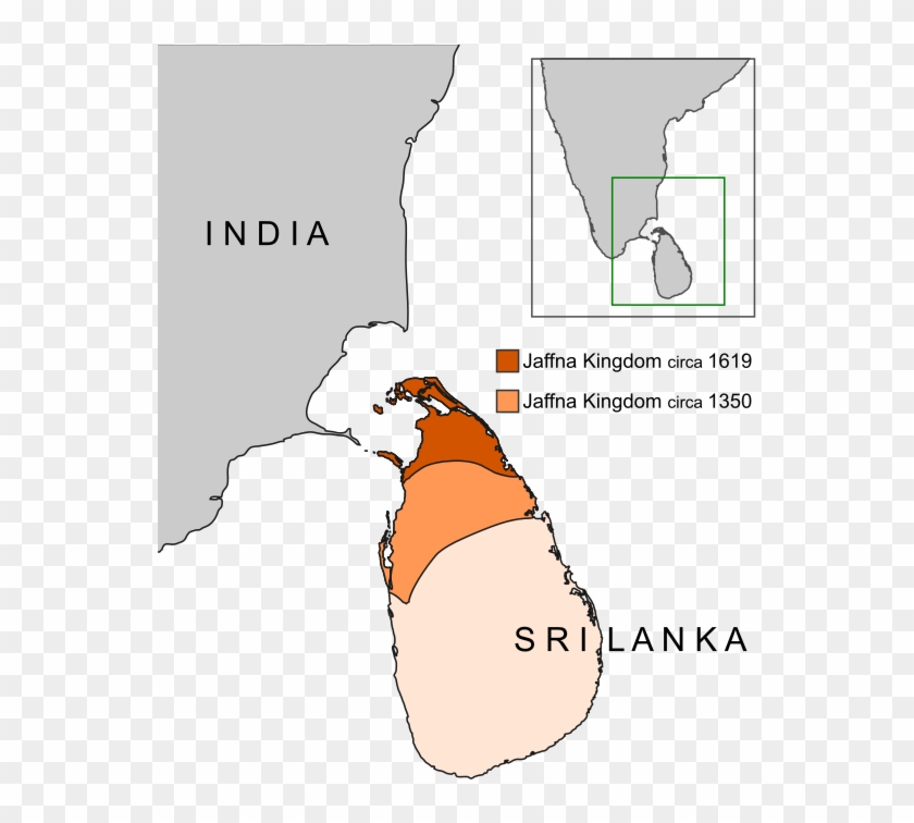 Picture Info - Jaffna Kingdom Map Clipart