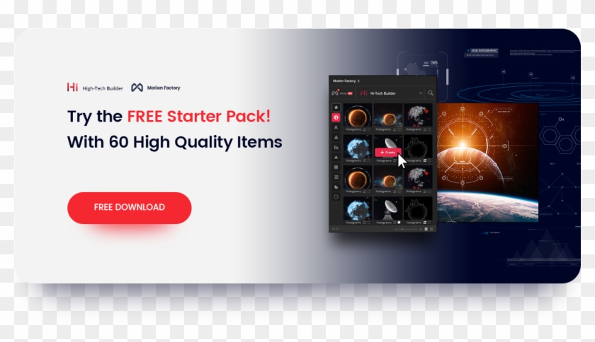 Hitech Builder Free Hud Starter Pack - Tumble Ps3 Clipart