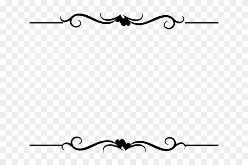 Wedding Clipart Boarder - Wedding Clipart Png Black And White Transparent Png #1456756