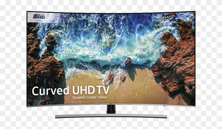 Samsung Ue55nu8500 55" Curved Smart 4k Ultra Hd Tv - Samsung Ue49nu8000 Clipart