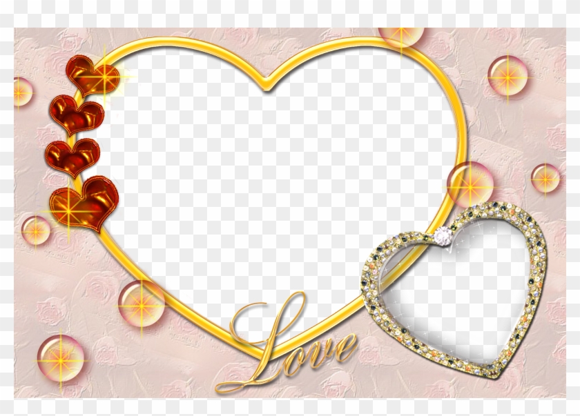 Love Picture Frames Hd Background Wallpaper 18 File - Love Frame Photos Hd Clipart #1457050