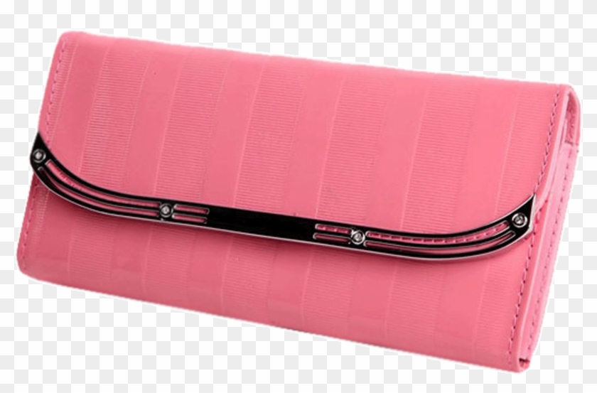 Jhonpeter Womens New Patent Leather Fire Pink Wallets - Handbag Clipart #1457147