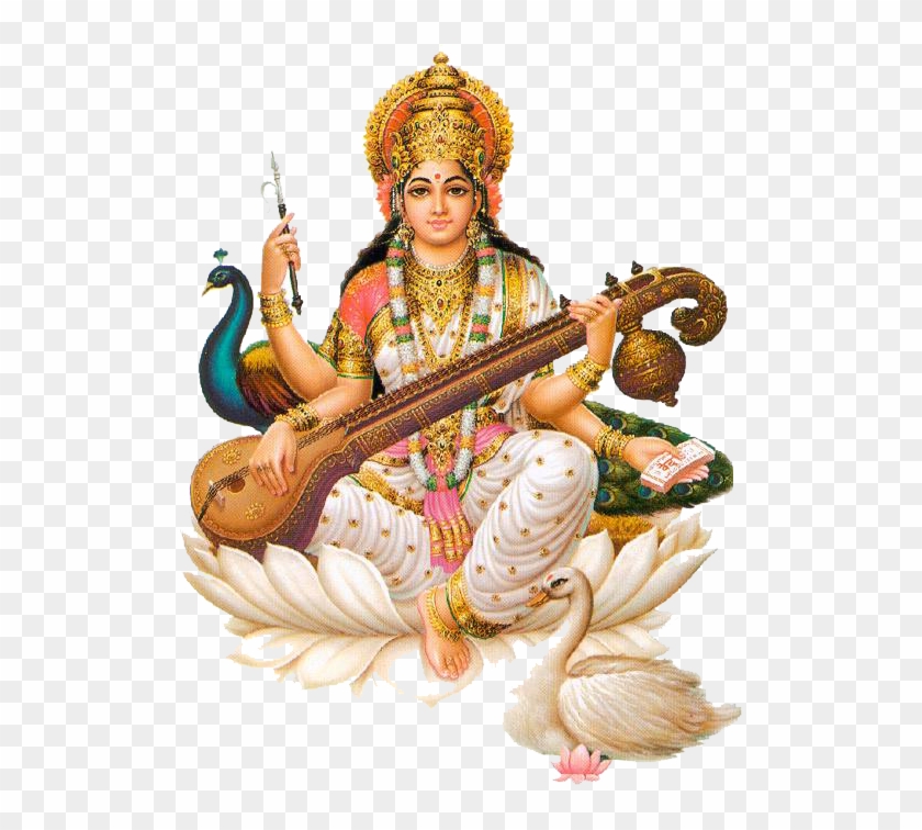 Maa Saraswati Clipart Png Photos - Saraswathi God Transparent Png #1457180