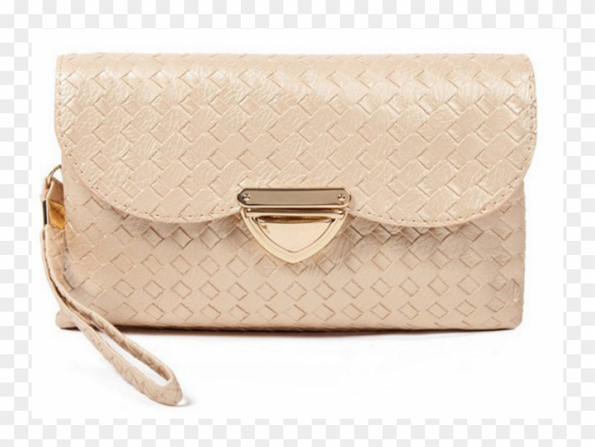 Vogue Star Basket Weave Designer Women Clutch Handbag - Shoulder Bag Clipart