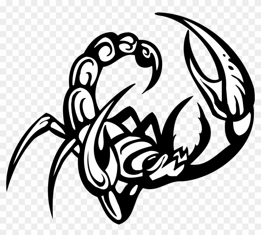 Vector Tattoo Scorpion Euclidean Free Transparent Image - Escorpion Tatuaje Png Clipart