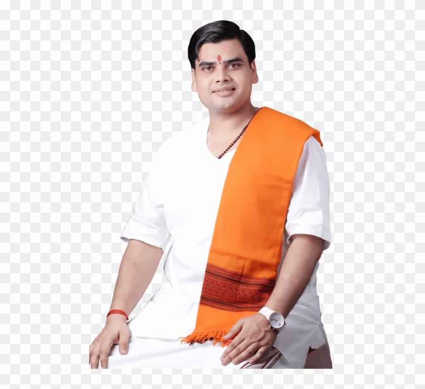 Acharya Shantanu Ji Maharaj - Sitting Clipart