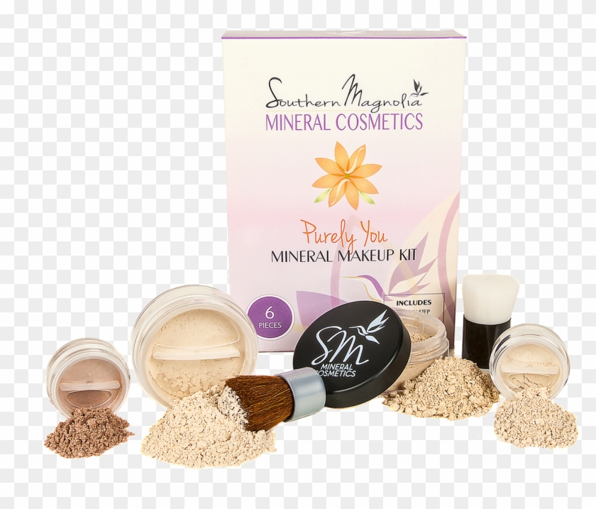 Purely You Natural 6 Piece Mineral Cosmetics Kit - Eye Shadow Clipart