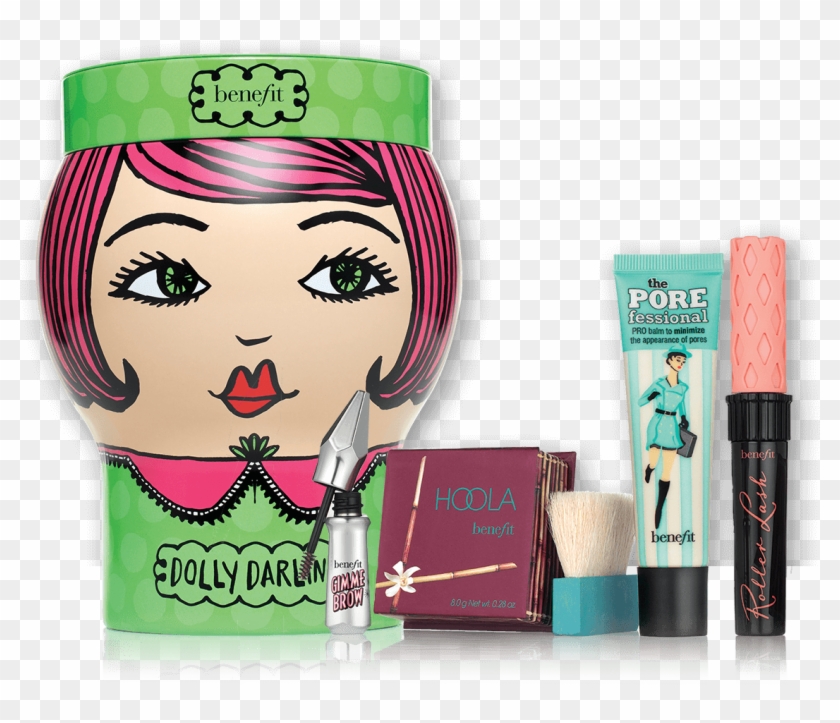 Dolly Darling Full Face Makeup Set Benefit Cosmetics - Benefit Makeup Set Clipart #1459173