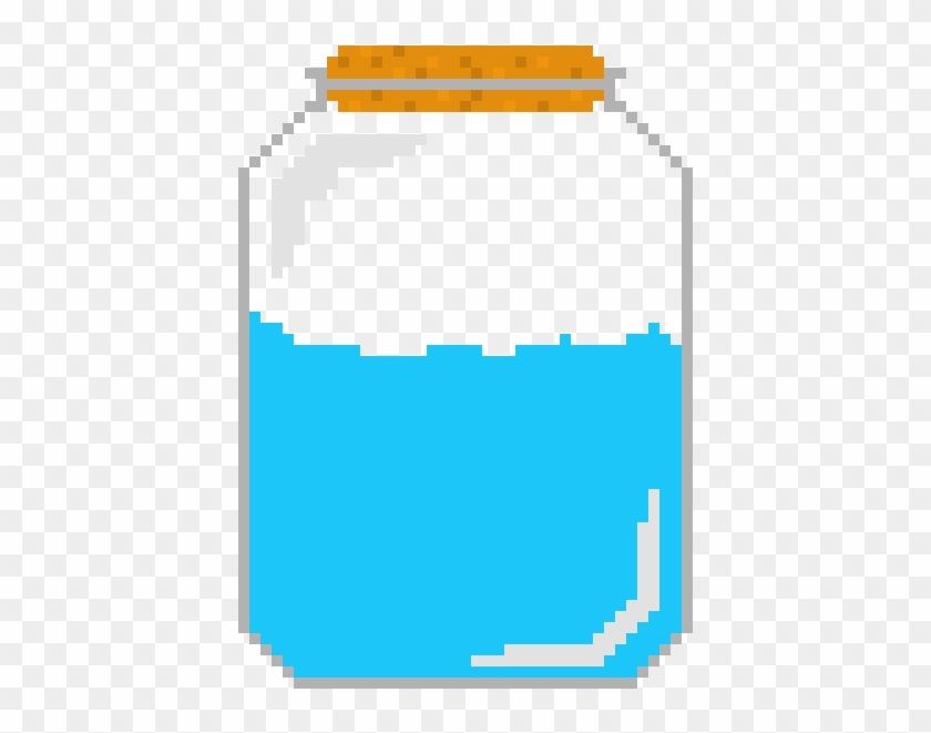 Water Jar - Pixel Text Bubble Png Clipart