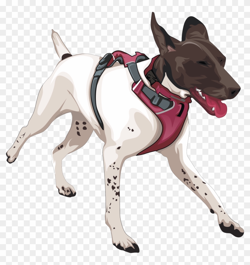 Dog Run Png - Dog Catches Something Clipart #1460028