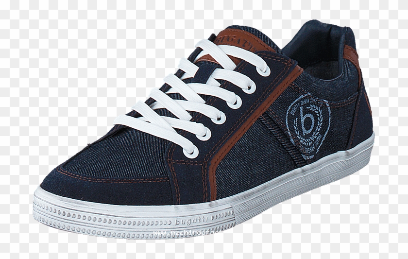 Bugatti 06k4801 Navy 58477-00 Mens Textile Rubber Trainers - Mens Sports Shoes Png Clipart #1460308