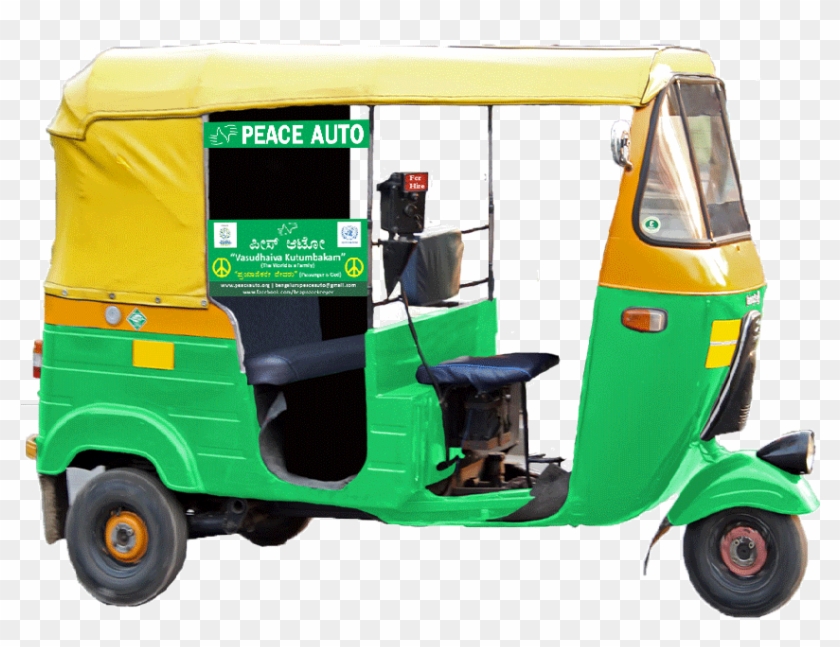 Auto1 - Green Autos In Bangalore Clipart #1460385