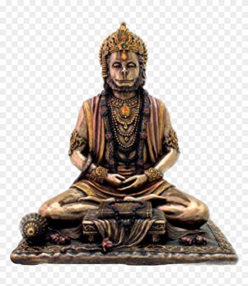 Hanuman India Statue Stickers Freetoedit Remixme Freeto - Hanuman Idol Clipart #1460528