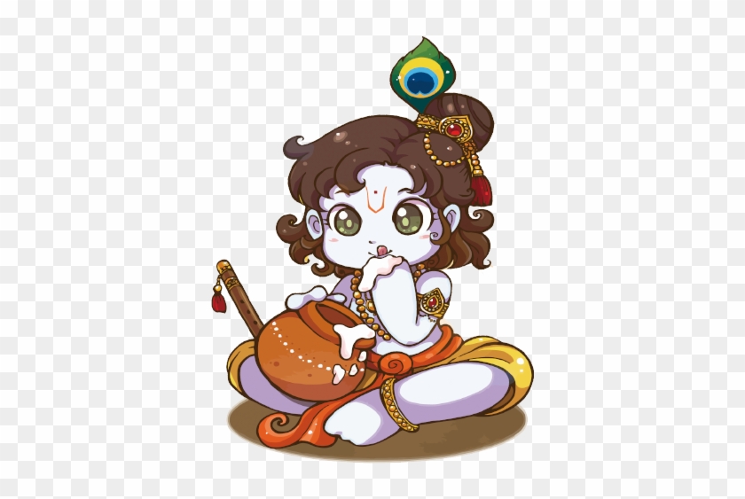 Happy Janmashtami - Krishna Janmashtami 2018 Cartoon Clipart #1460744