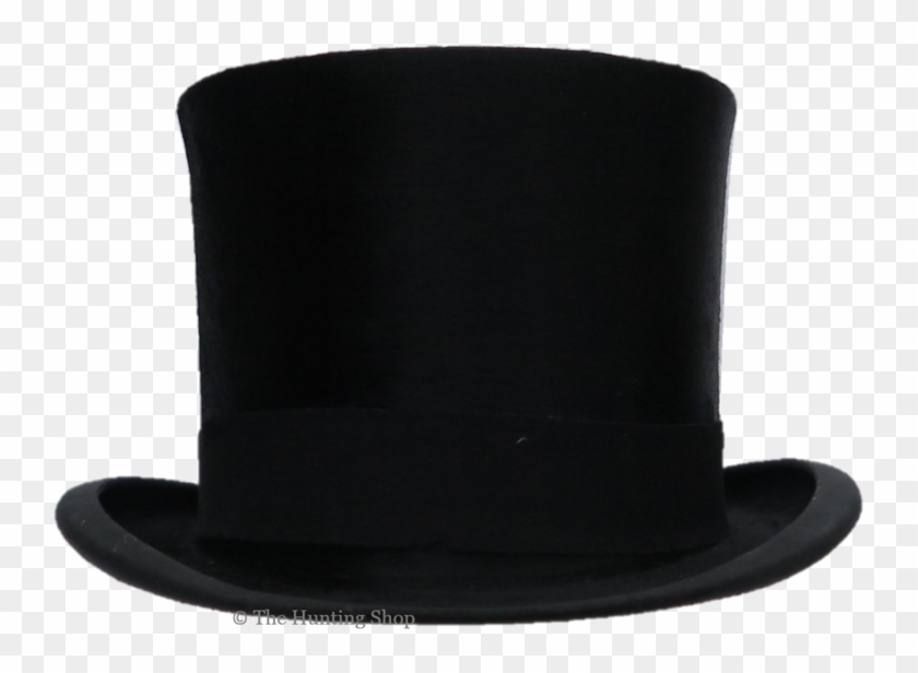 56cm Tress & Co, Black Silk Top Hat - Saucer Clipart