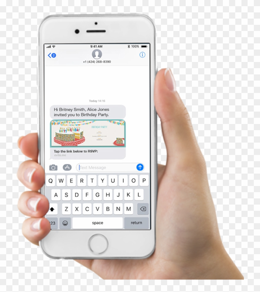 Check Out What's New - Party Message On Phone Clipart #1461340