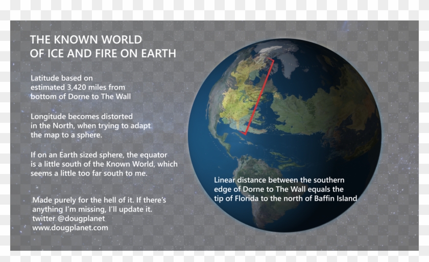 Westeros On Earth - Earth Clipart #1461341