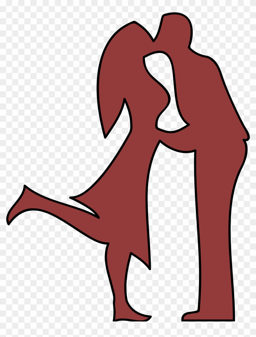Picture Download Big Image Png - People Kissing Clip Art Transparent Png #1461597
