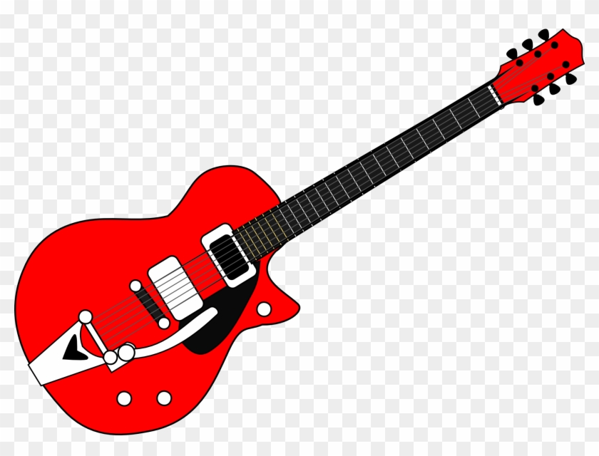 Electric Guitar Clipart - Png Download