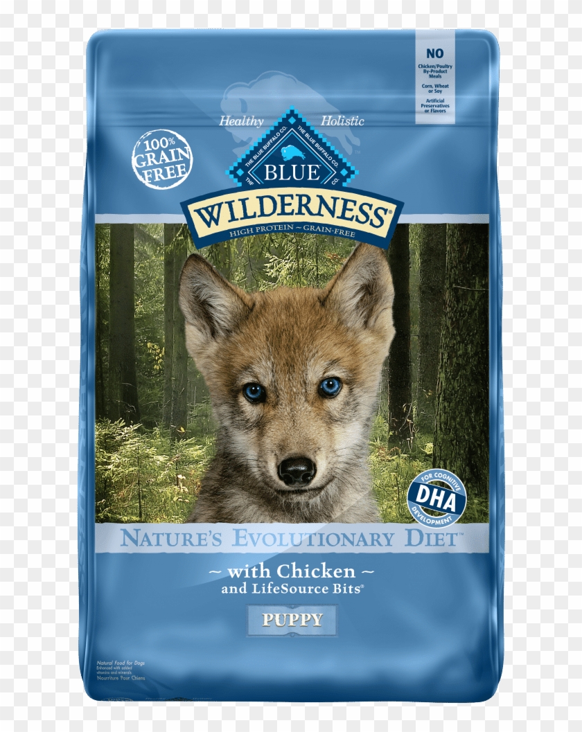 Blue Buffalo Wilderness Puppy Grain Free Chicken Dry - Blue Buffalo Wilderness Large Breed Puppy Clipart #1462065