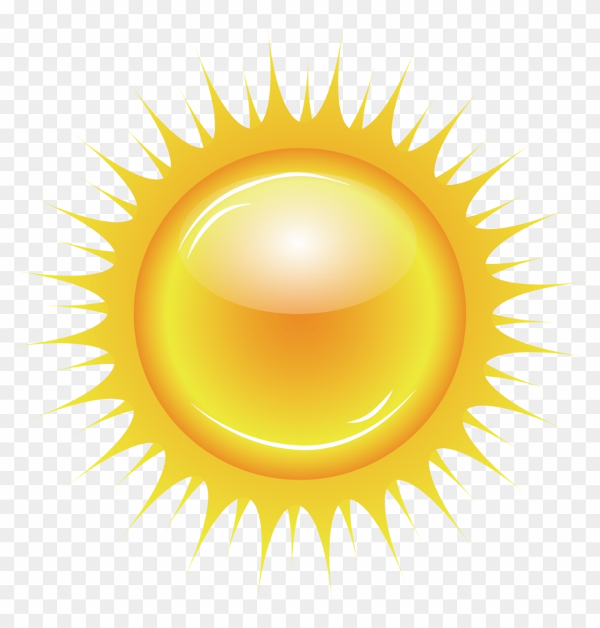 Vector Sun Sunshine Yellow Free Clipart Hd Clipart - Sun Vector Png Transparent Png #1462210