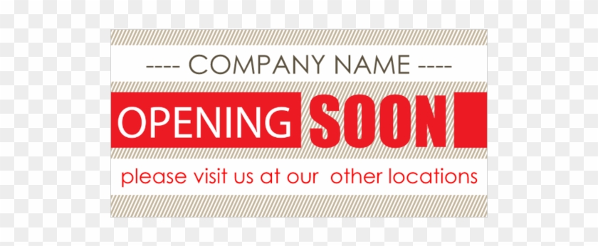 Coming Soon Please Visit Us At Our Other Locations - Parallel Clipart