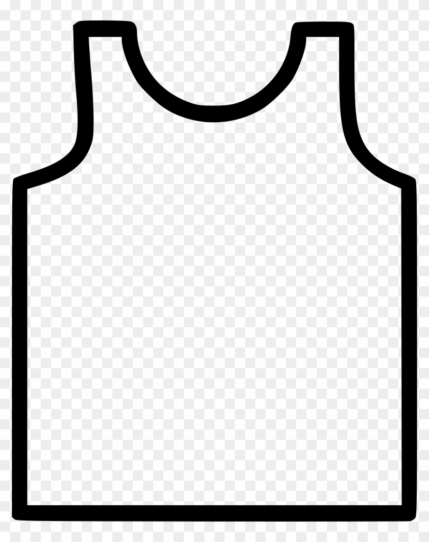 Cloth Under Shirt Vest Men Comments - Clipart Vest Png Transparent Png