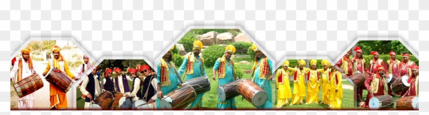 Punjabi Dhol And Band Services In Delhi, Wedding Dhol, - Wedding Dhol Clipart