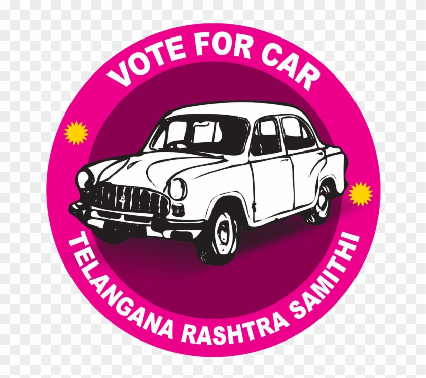 Vote For Car - Telangana Rashtra Samithi Clipart #1463336