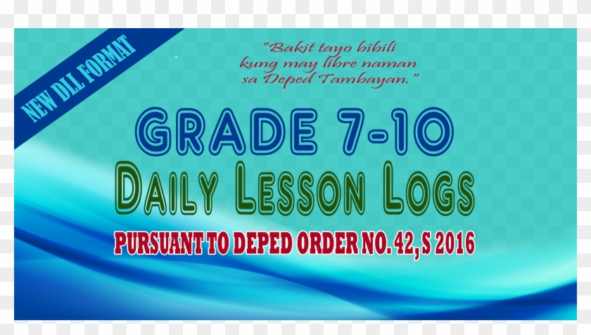 New Ready Made Dll For Grades 7-10 - Graphic Design Clipart #1464226