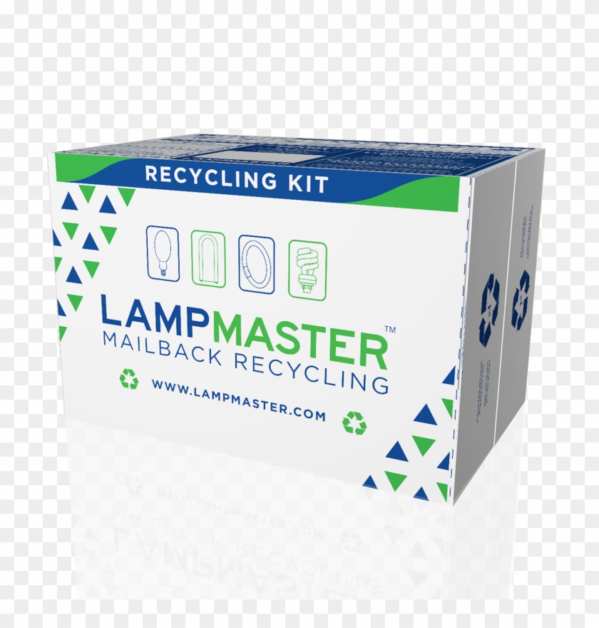 Metal Halide Bulb Recycling Kit - Carton Clipart