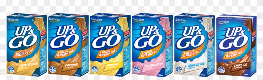 Up And Go Flavours Clipart #1464483