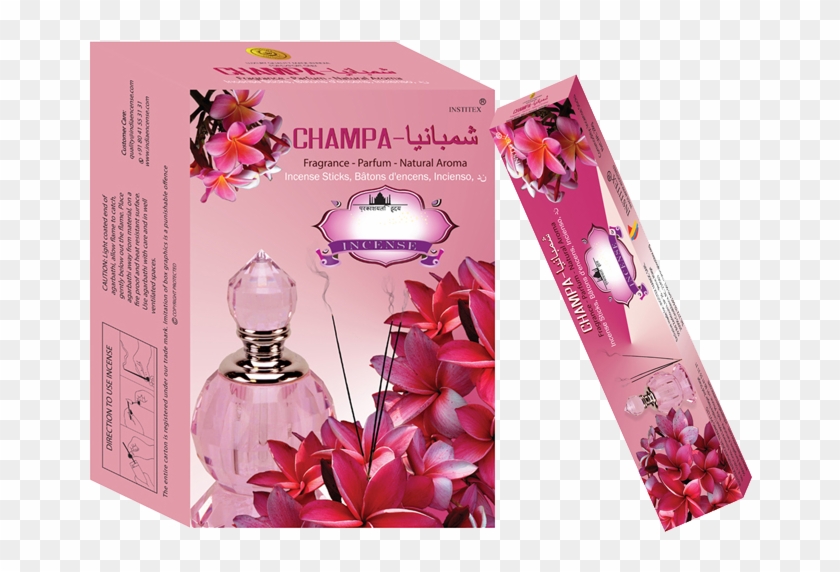 Champa Organic Perfume Is A Wonderfull Floral Fragrance - Rose Clipart