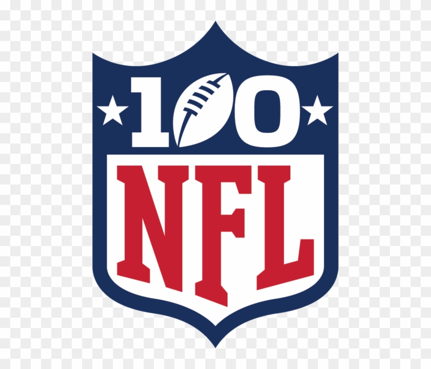 100 Years Of National Football League/nfl - Nfl 100th Anniversary Logo Clipart #1464803