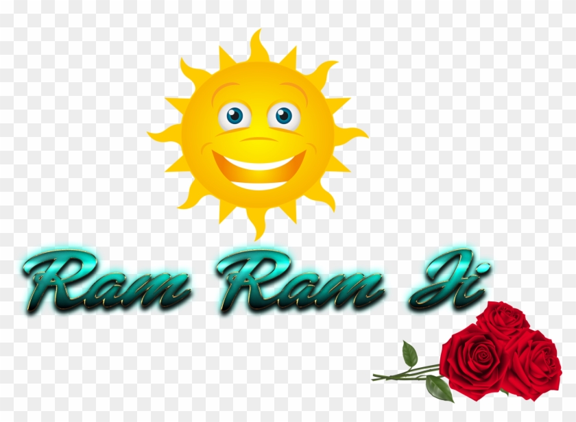 Ram Ram Ji Free Png Image - Sun Winking Clipart Transparent Png #1465012