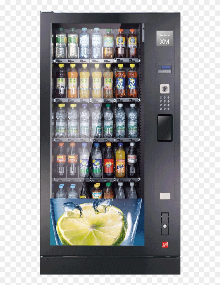 High Capacity Glass-front Vending Machines - Brochure For Vending Machines Customers Clipart #1465247