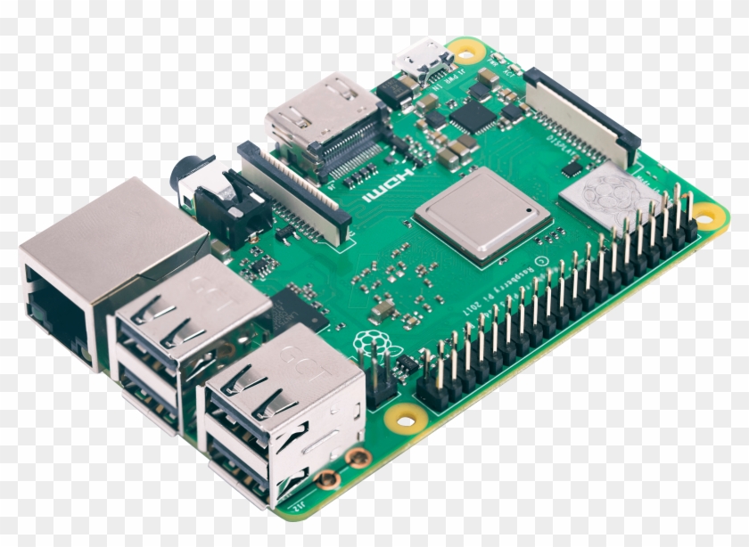 Raspberry Pi 3 B , 4x 1,4 Ghz, 1 Gb Ram, Wlan Clipart