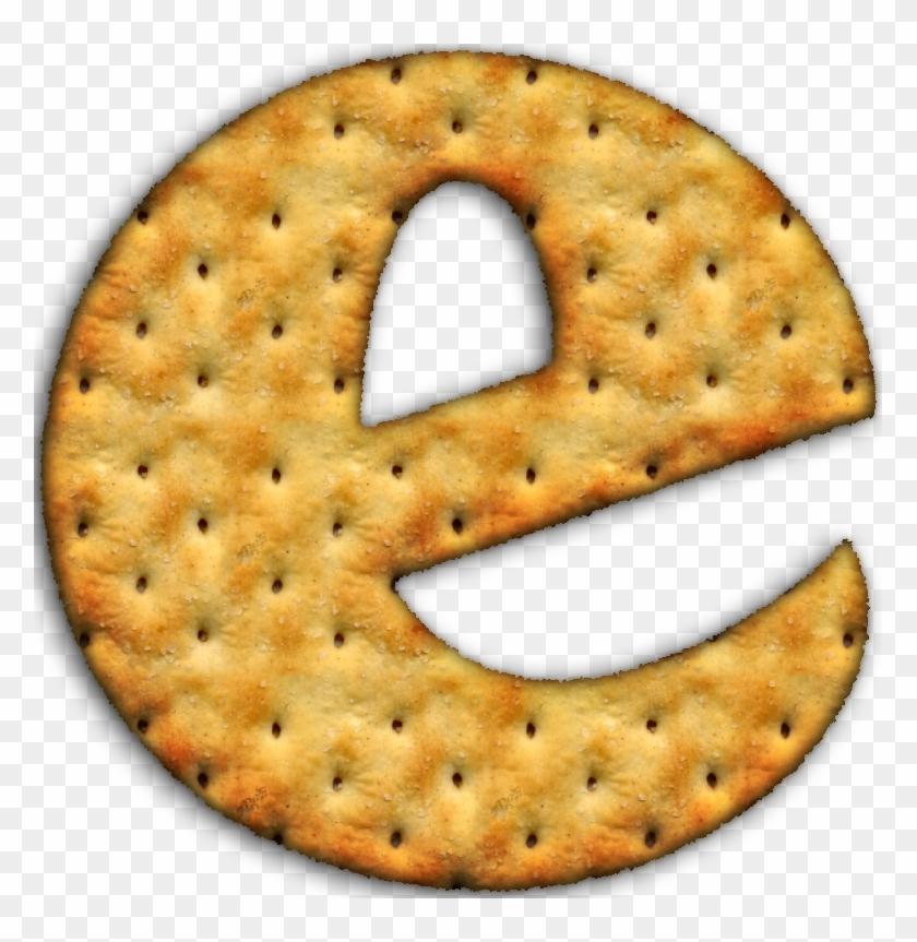 Food Alphabet, Letter, Decoupage, Fonts, Monograms, - Crackers Clipart #1465356