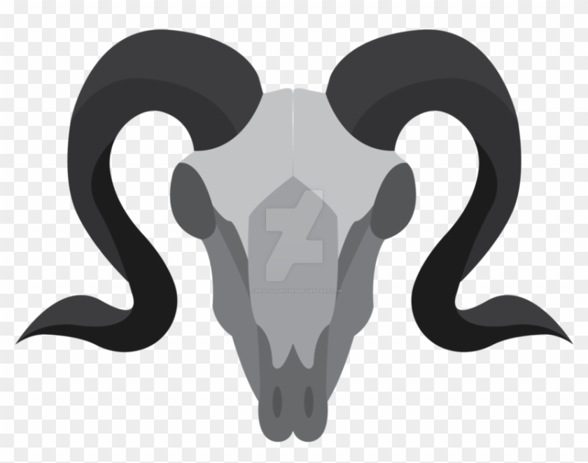 Goat Logo Png - Goat Skull Logo Clipart #1465668