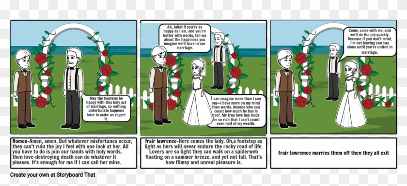 Romeo And Juliet - Cartoon Clipart #1465729