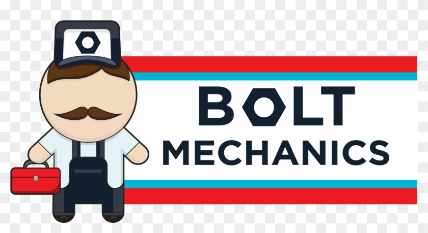 Bolt Mechanics Logo - Cross-stitch Clipart #1465779