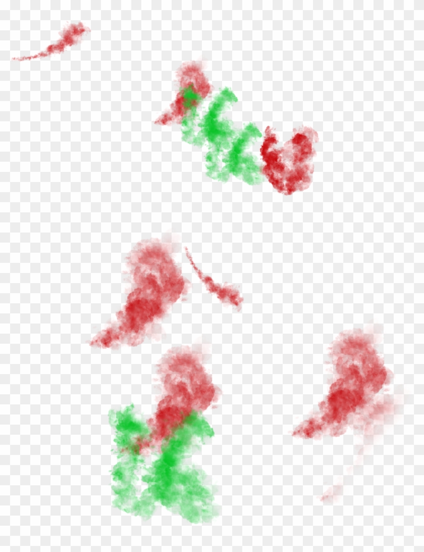 Red Smoke Color - Craft Clipart