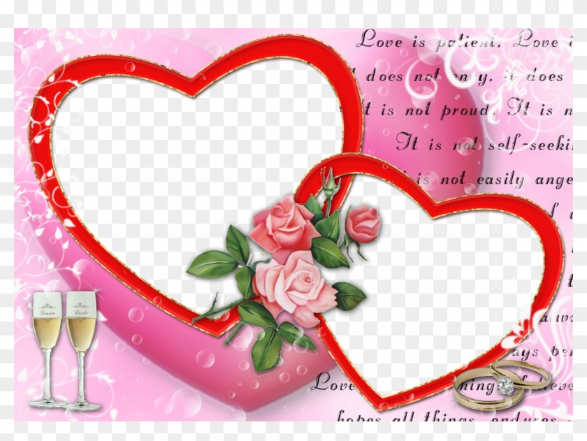 Lovely Wedding Album Frames, Karizma Album Templates - Love Photo Frame Hd Download Clipart