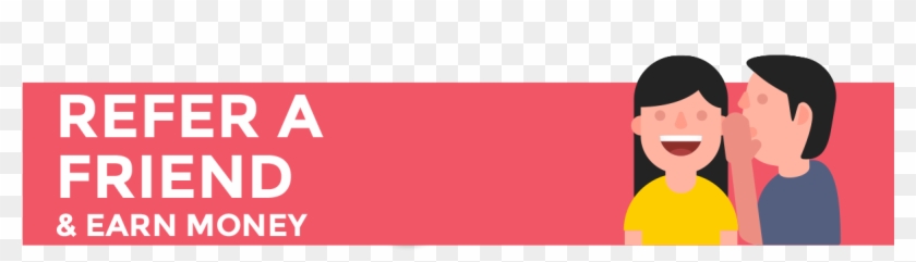 Be Independent This Independence Day - Refer A Friend Banner Clipart