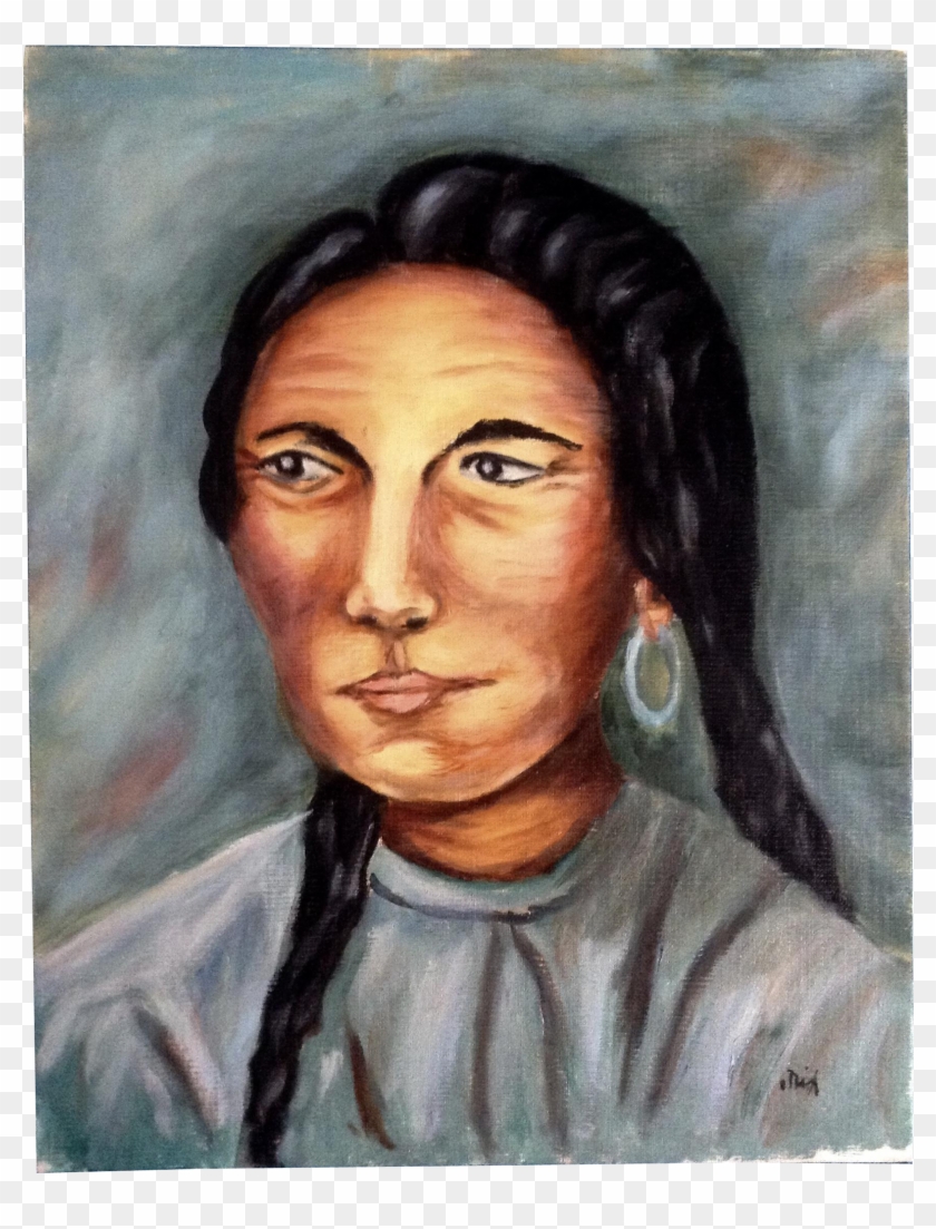 Dot Nix Oil Painting On Canvas Panel - Self-portrait Clipart #1466054