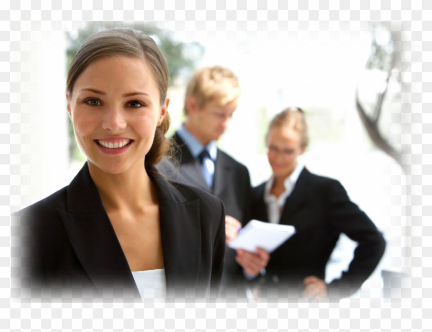 A Few Words About Us - Guy And Girl In A Suit Clipart #1466446